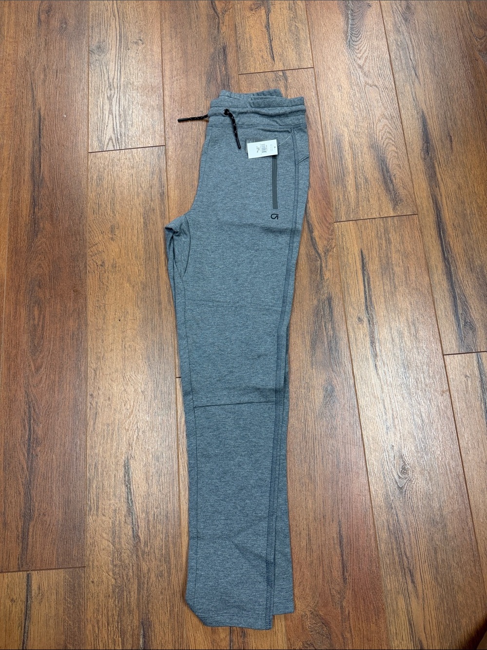 GAP Gray Kids Jogger Sweatpants with Zipper Pocket